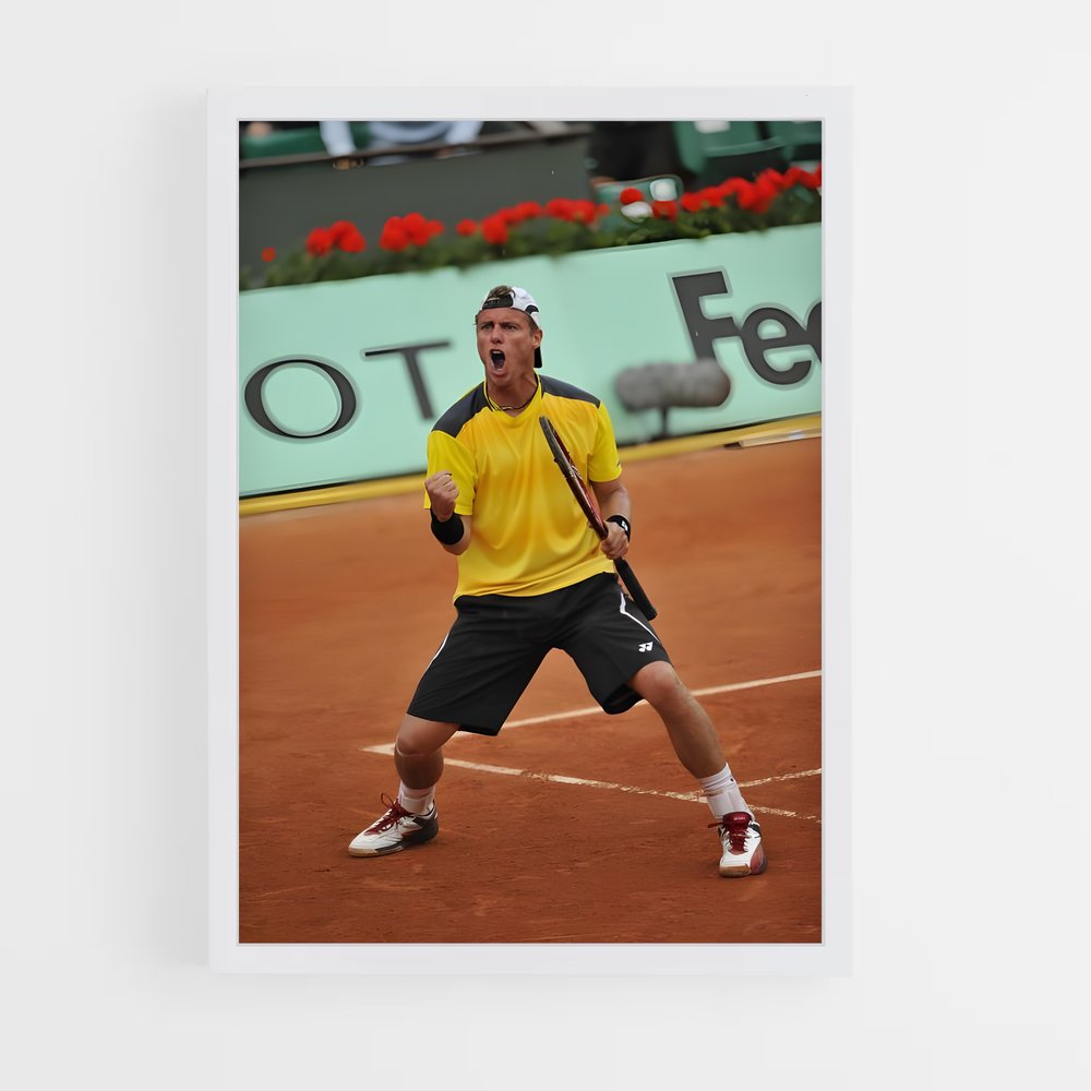 Poster La Victoire de Hewitt – affiche Tennis (vue 3)